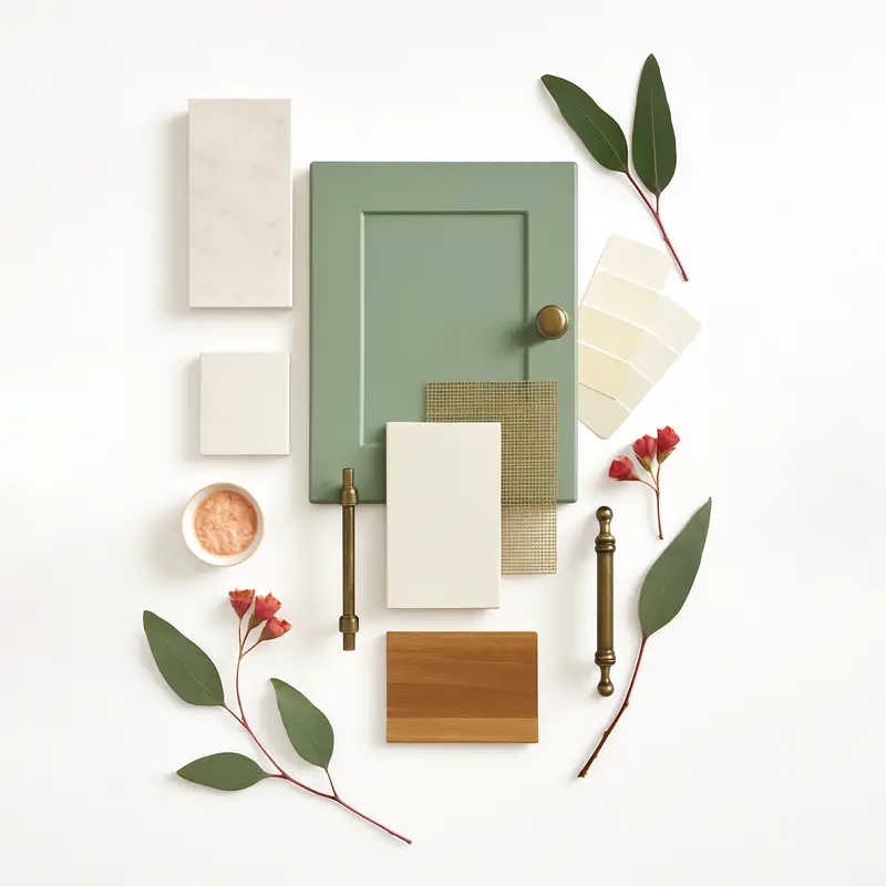 Kitchen Design Samples Moodboard.